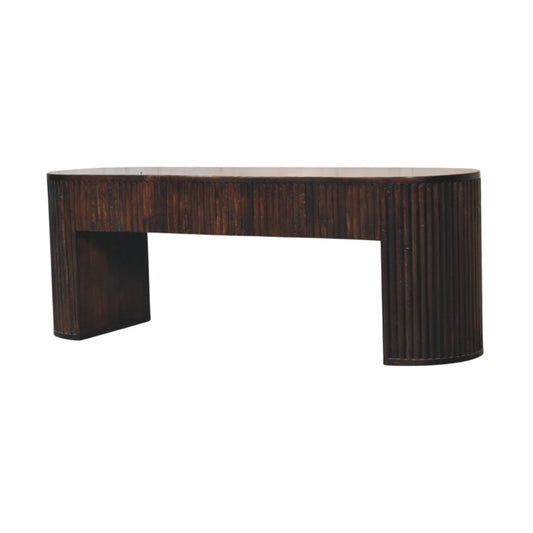The Fluted Mocha Bench