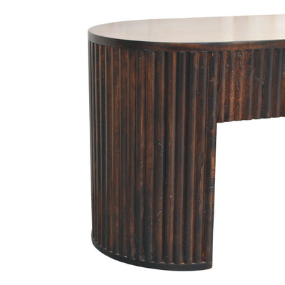 The Fluted Mocha Bench