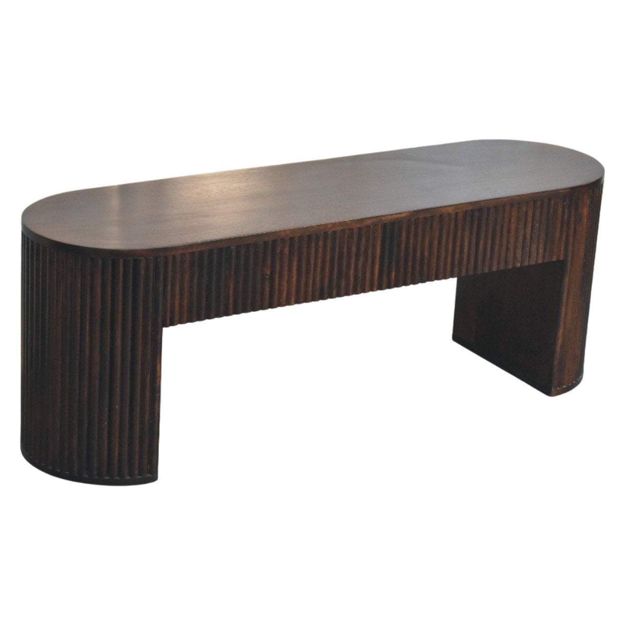 The Fluted Mocha Bench