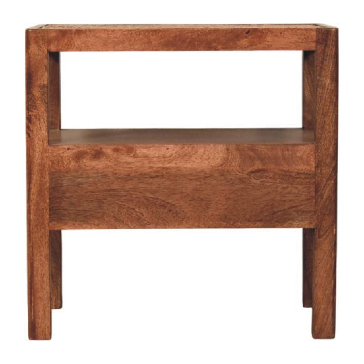 The Saffron Rattan Nightstand