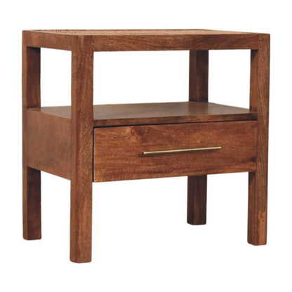 The Saffron Rattan Nightstand