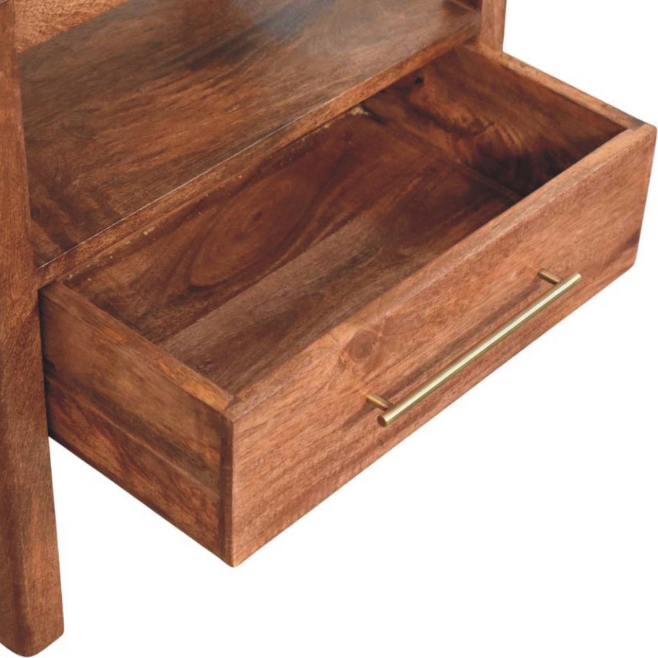 The Saffron Rattan Nightstand