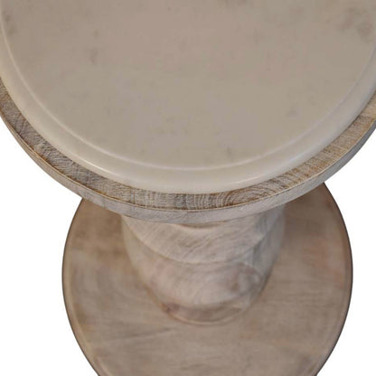 The Bellis Marble Side Table
