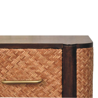 The Havana Rattan Nightstand