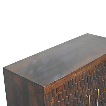 The Elowen Carved Cabinet