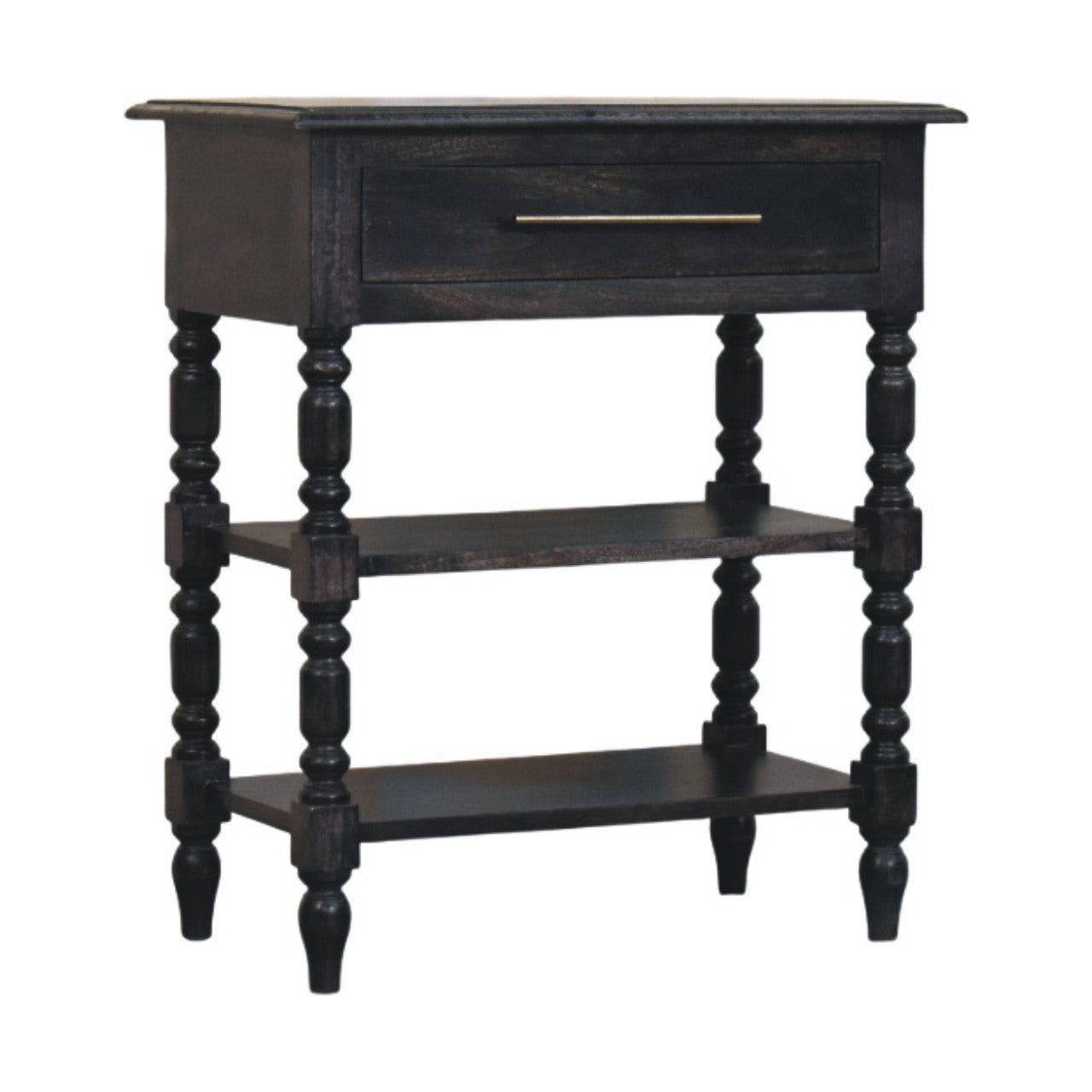The Heritage Carbon Ash Side Table