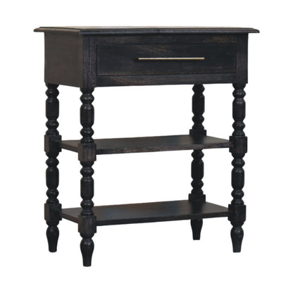 The Heritage Carbon Ash Side Table