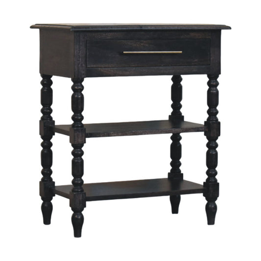 The Heritage Carbon Ash Side Table