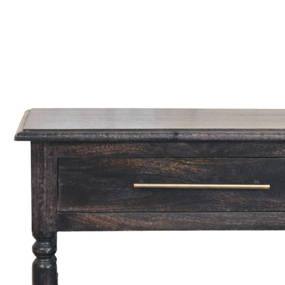 The Heritage Carbon Ash Side Table