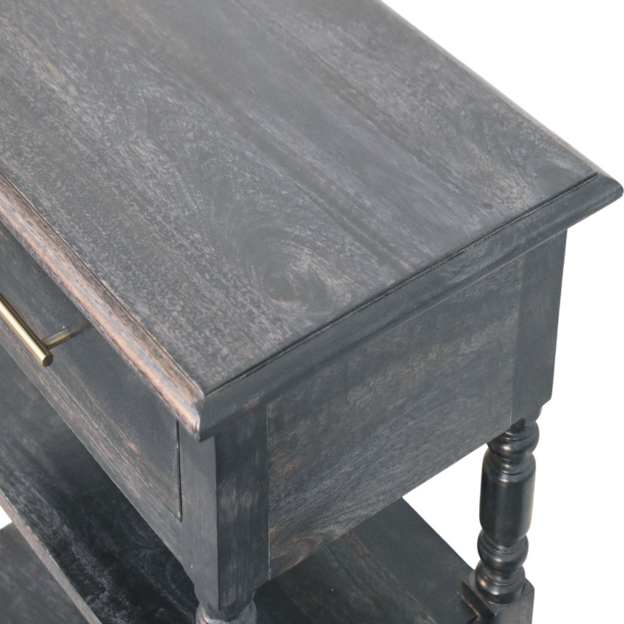 The Heritage Carbon Ash Side Table
