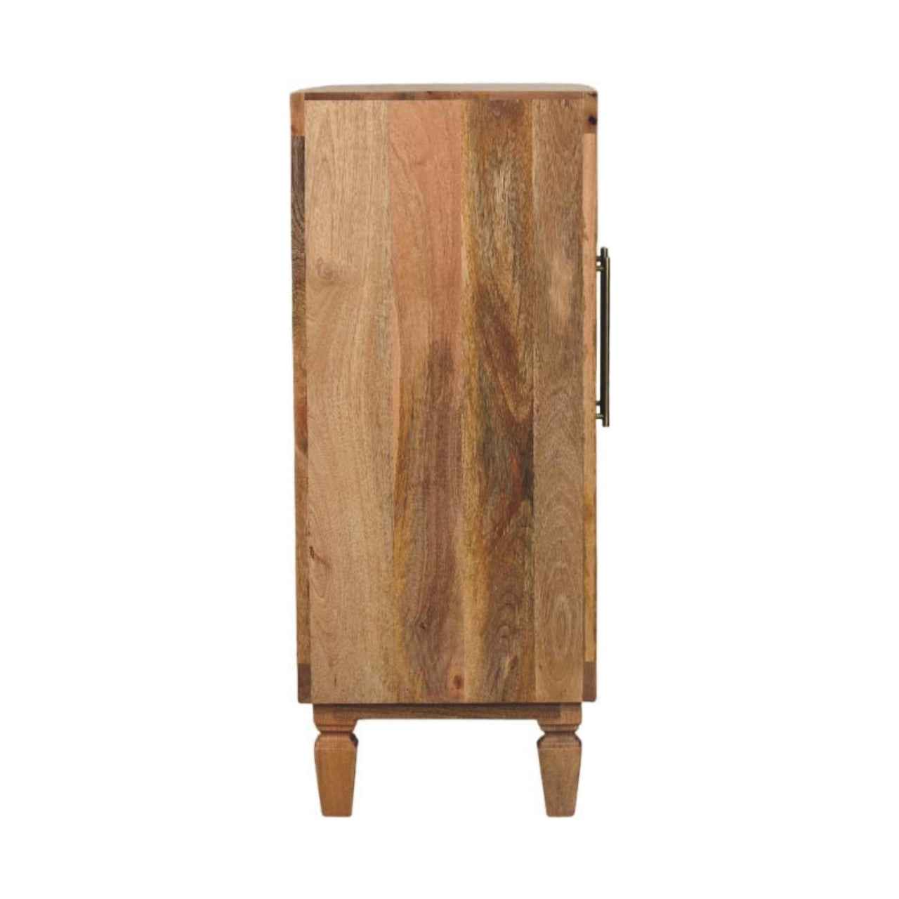 The Ravello Carved Mango Wood Block Cabinet