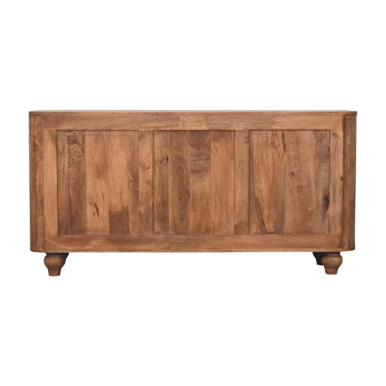 The Golden Teak Fluted Sideboard