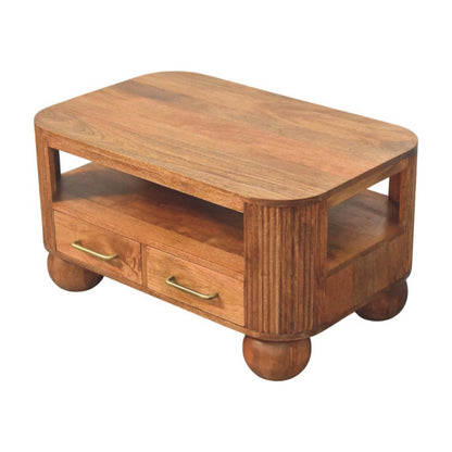 The Briarwood Fluted Coffee Table