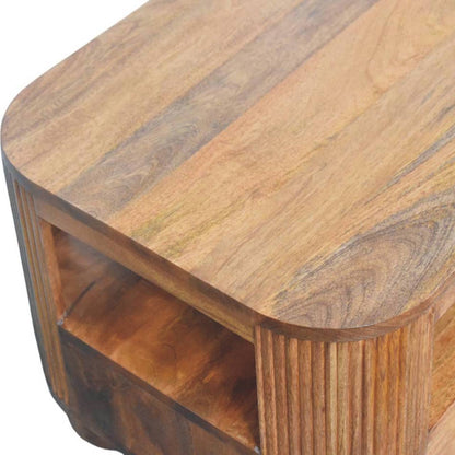 The Briarwood Fluted Coffee Table