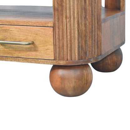 The Briarwood Fluted Coffee Table