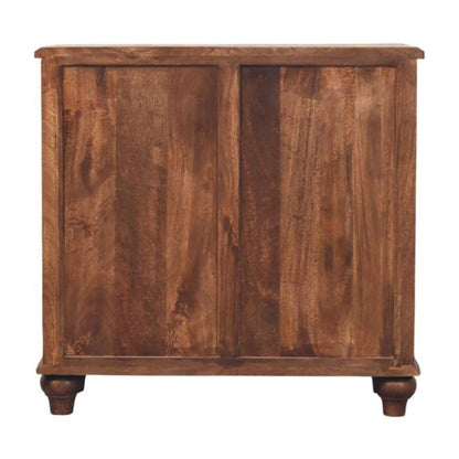 The Aurelio Panelled Mango Wood Drawer Chest
