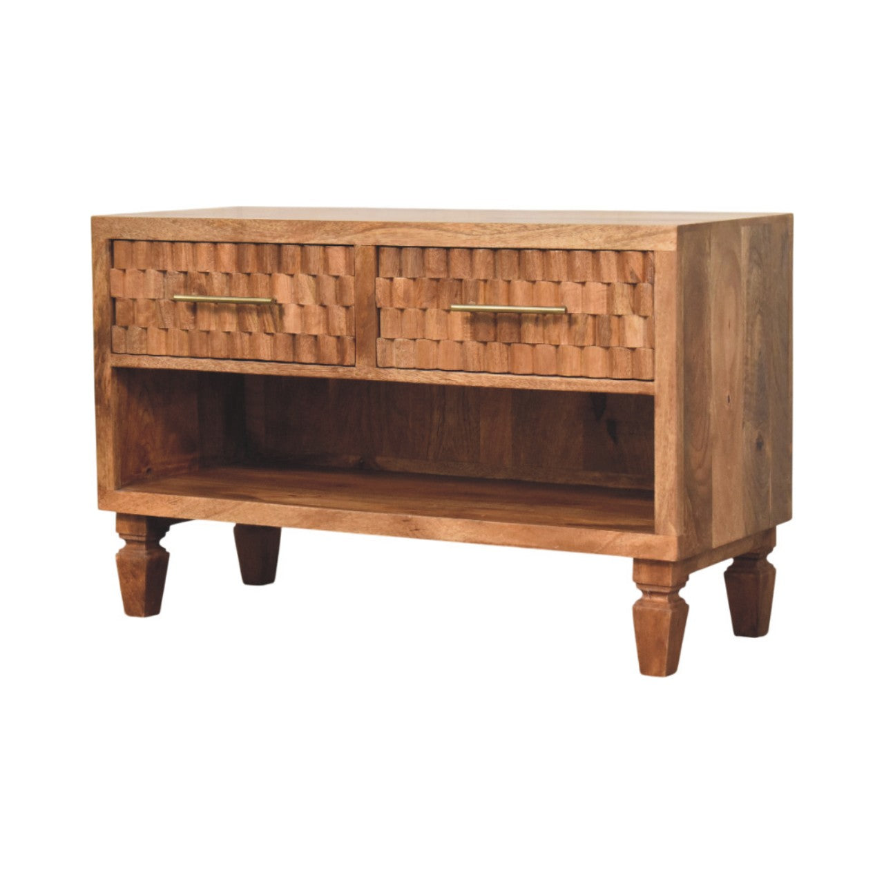 The Sculpted Artisan Shoe Storage Console