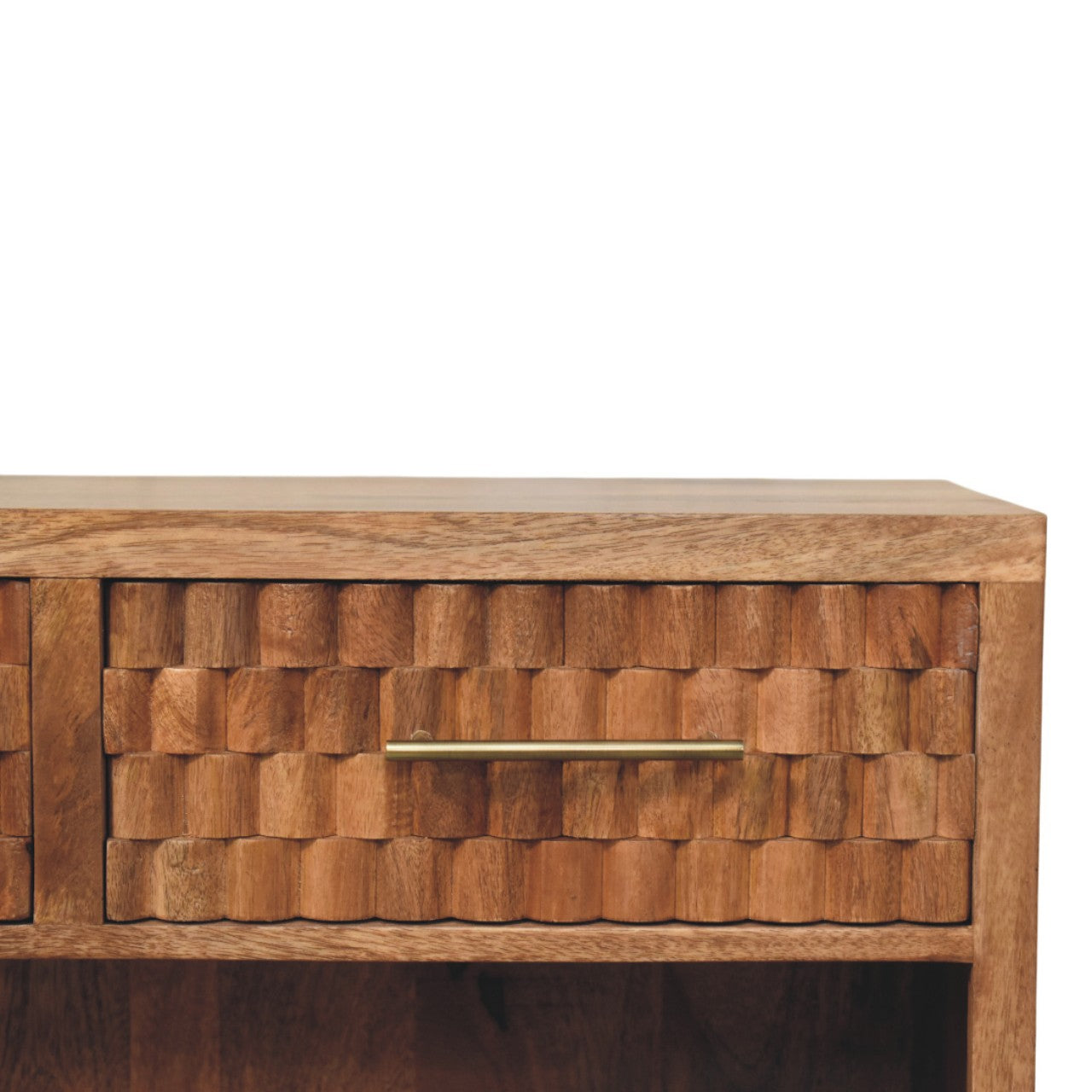The Sculpted Artisan Shoe Storage Console