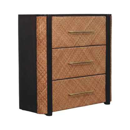 The Havana Weave 3-Drawer Chest