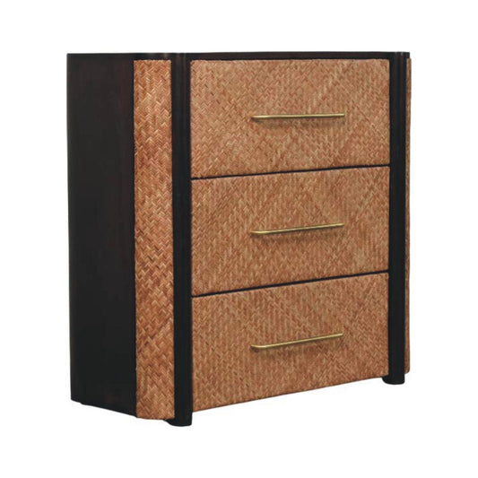 The Havana Weave 3-Drawer Chest