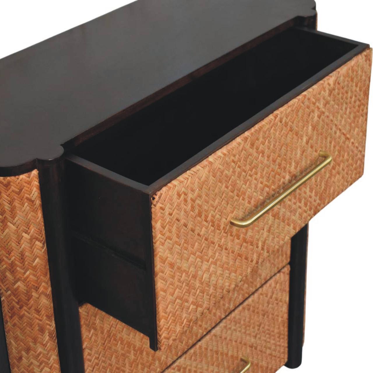 The Havana Weave 3-Drawer Chest