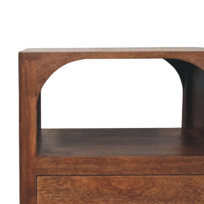 The Arc-Line Bedside Table