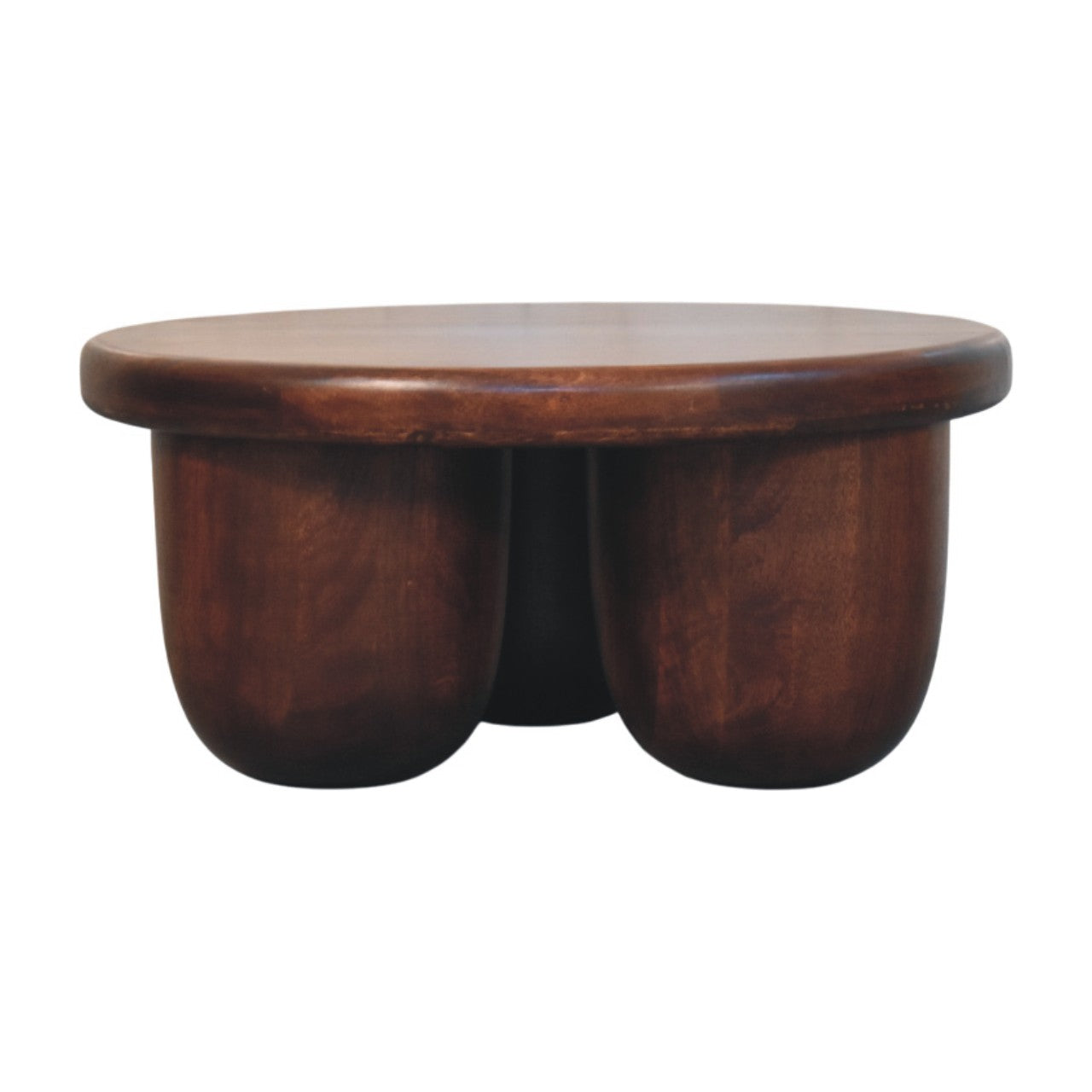 The Sculpted Pillar Coffee Table