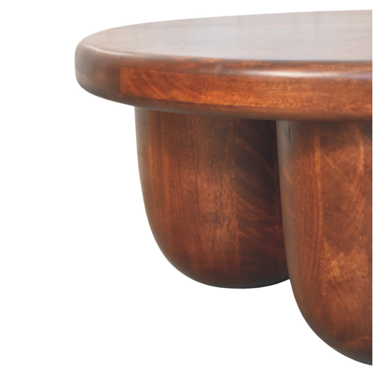 The Sculpted Pillar Coffee Table