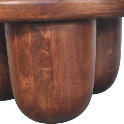 The Sculpted Pillar Coffee Table
