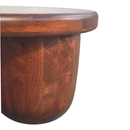 The Sculpted Pillar Coffee Table