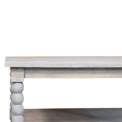 The Spindle Two-Tier Coffee Table