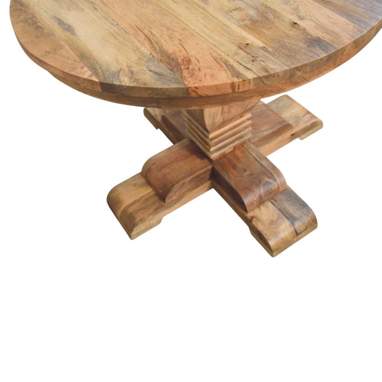 The Sculpted Pedestal Dining Table
