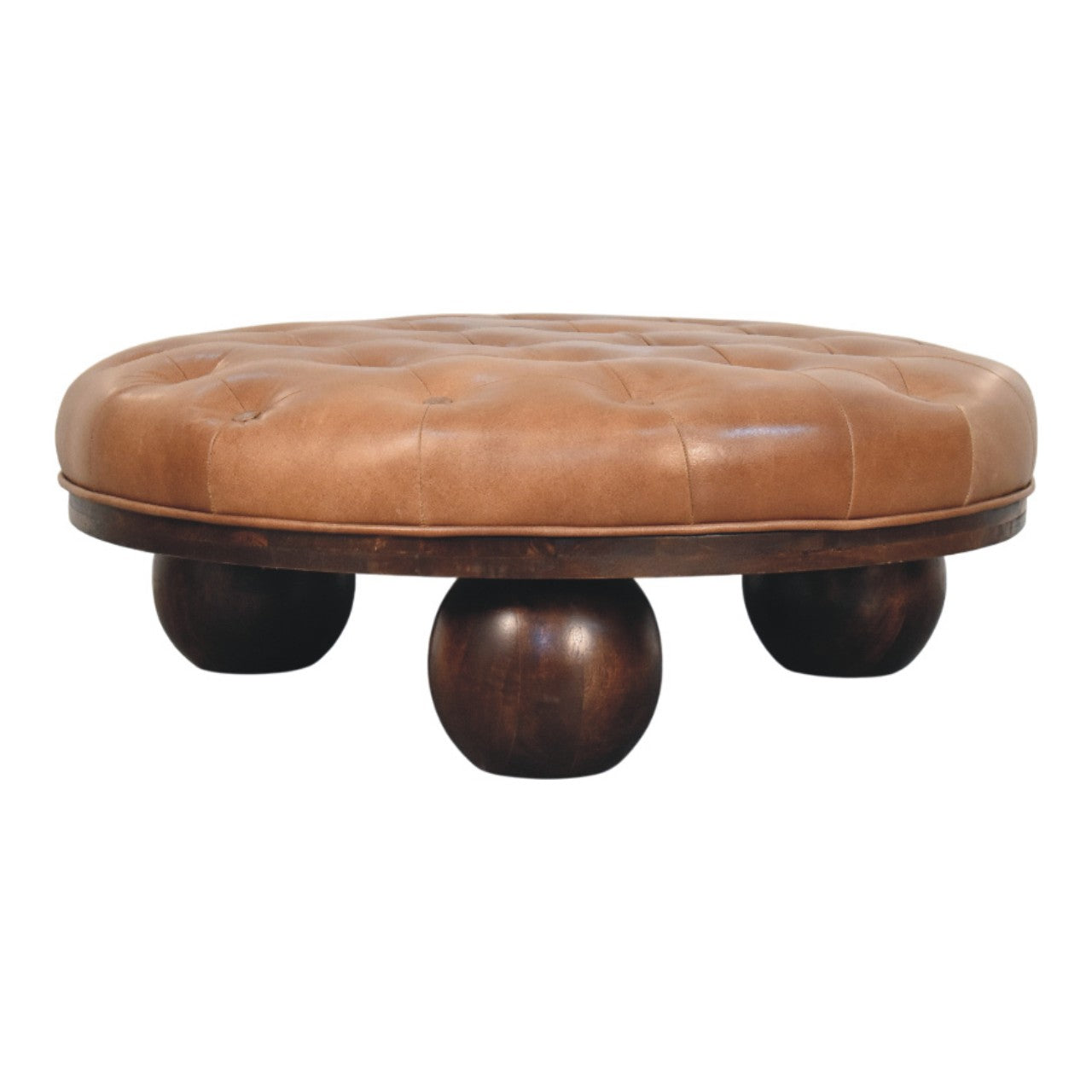 The Leather Top Sfera Coffee Table