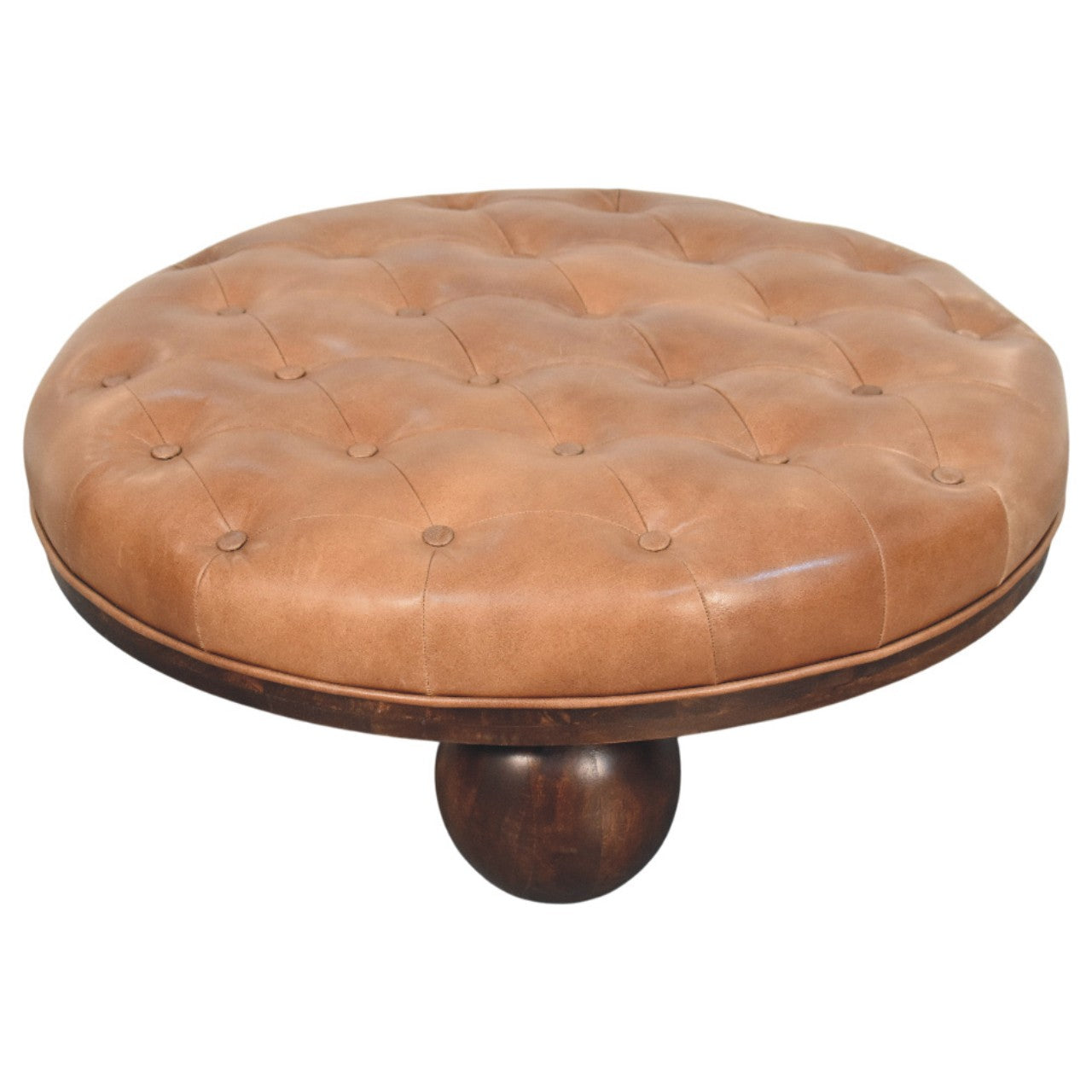 The Leather Top Sfera Coffee Table