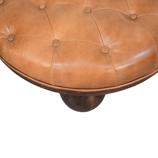 The Leather Top Sfera Coffee Table