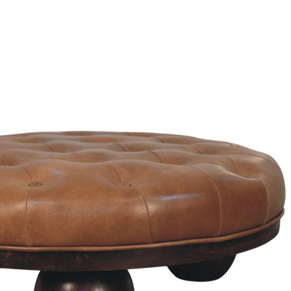 The Leather Top Sfera Coffee Table