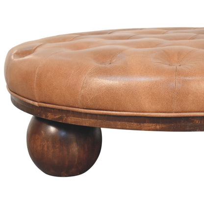 The Leather Top Sfera Coffee Table