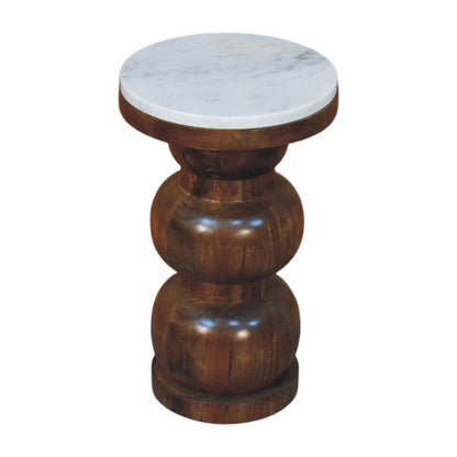 The Marble Top Bulla Side Table