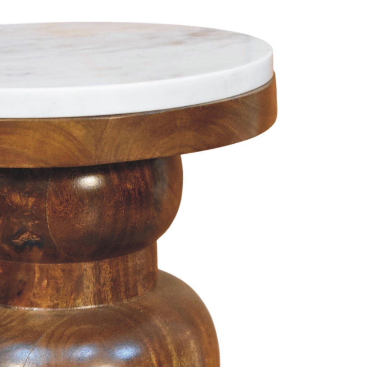 The Marble Top Bulla Side Table