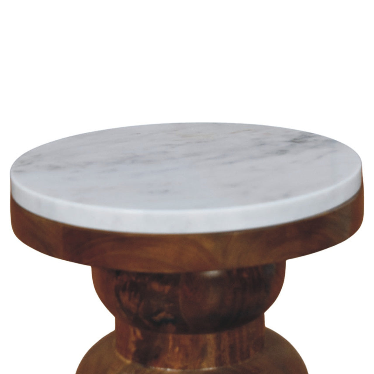 The Marble Top Bulla Side Table