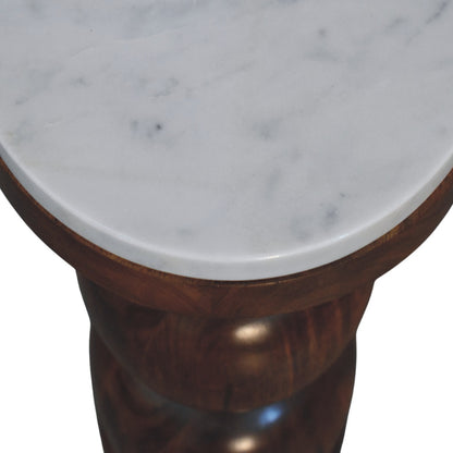 The Marble Top Bulla Side Table