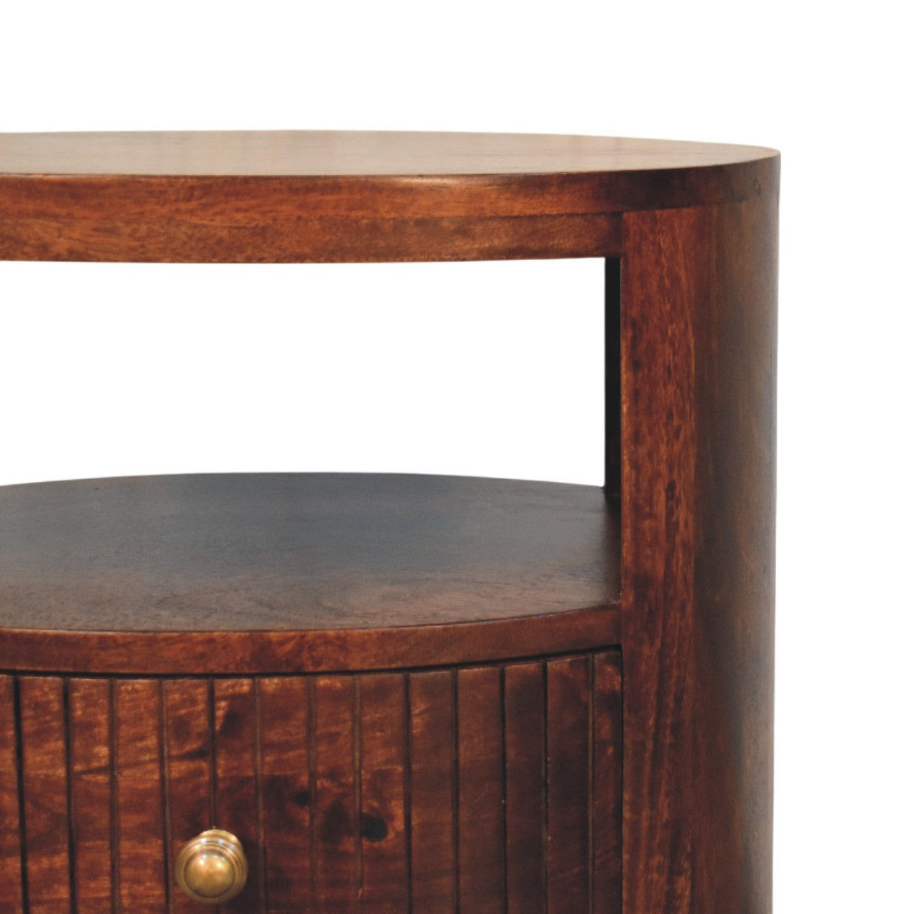 The Semi-Circular Fluted Bedside