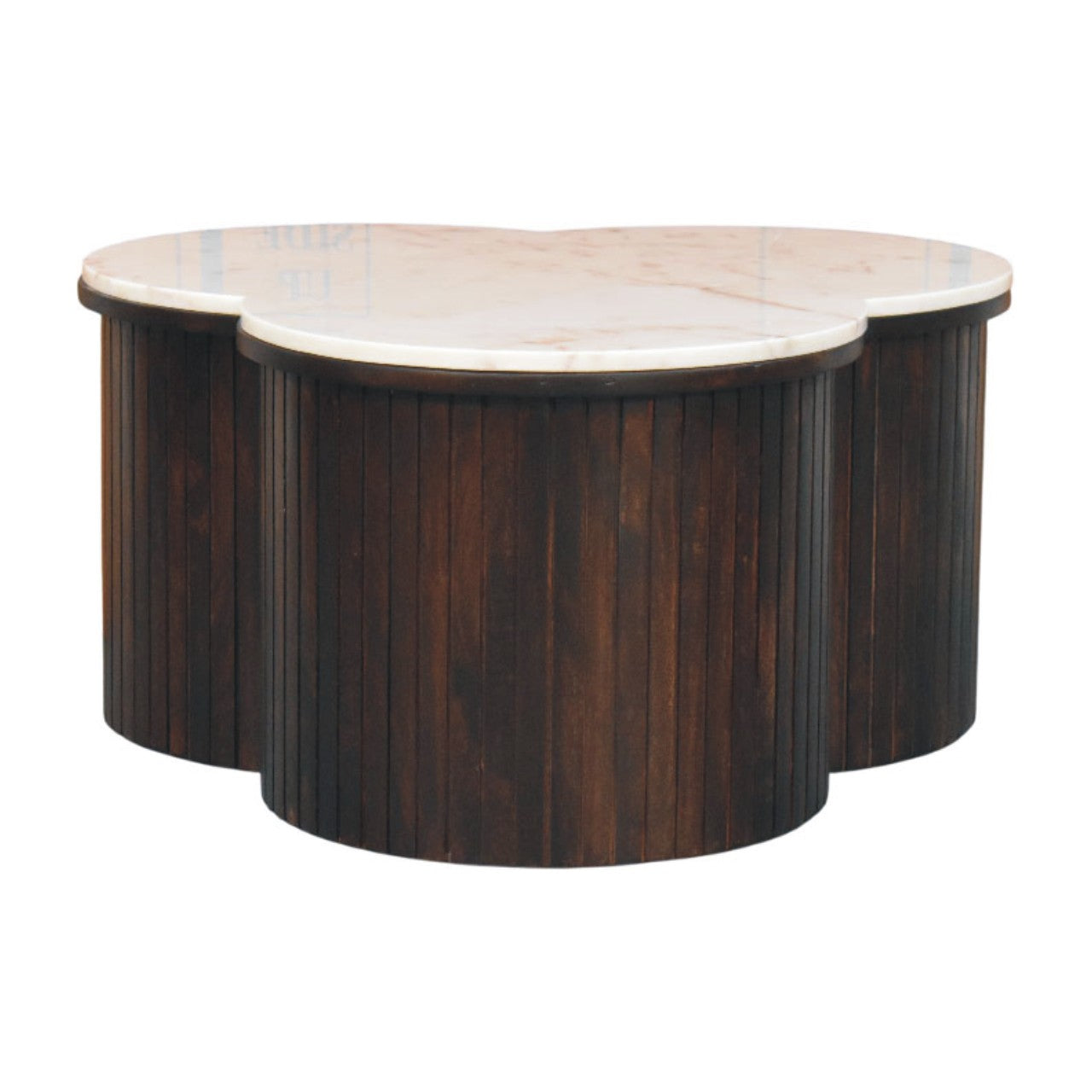 The Marble Top Clover Coffee Table