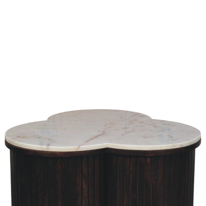 The Marble Top Clover Coffee Table
