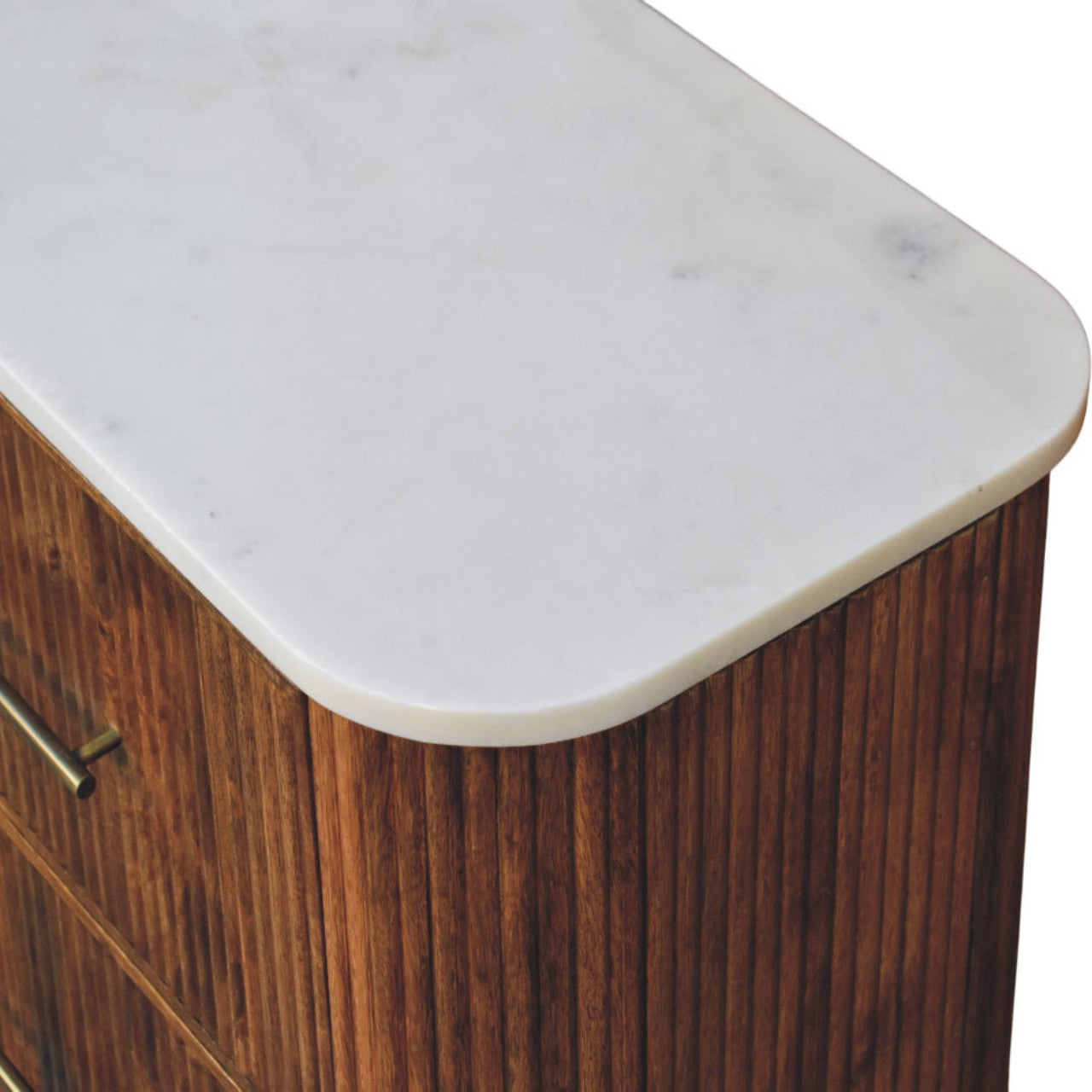 The Marble Top Fluted Chest