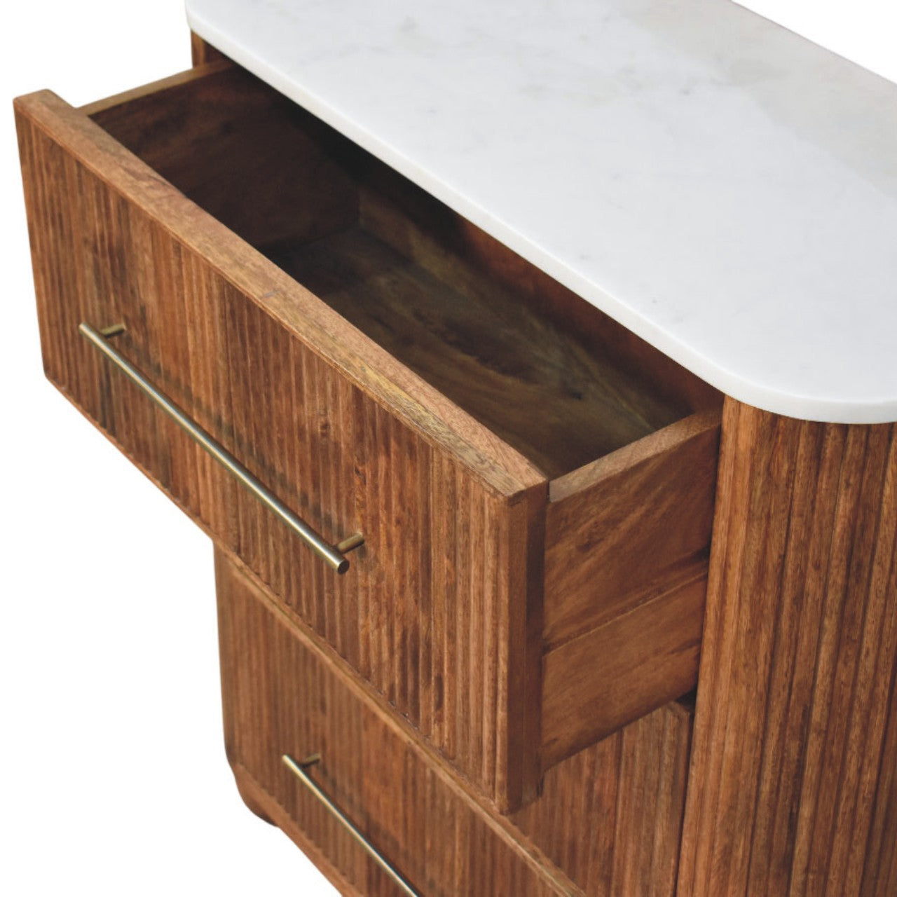The Marble Top Fluted Chest