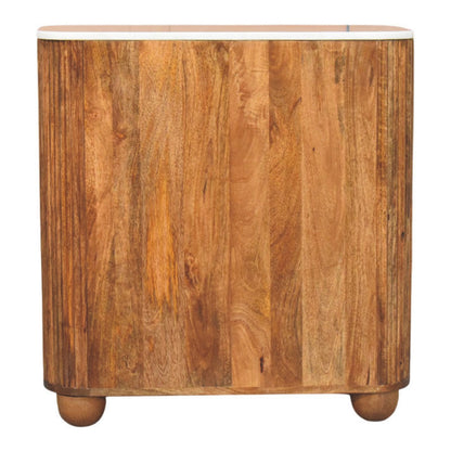 The Marble Top Fluted Chest