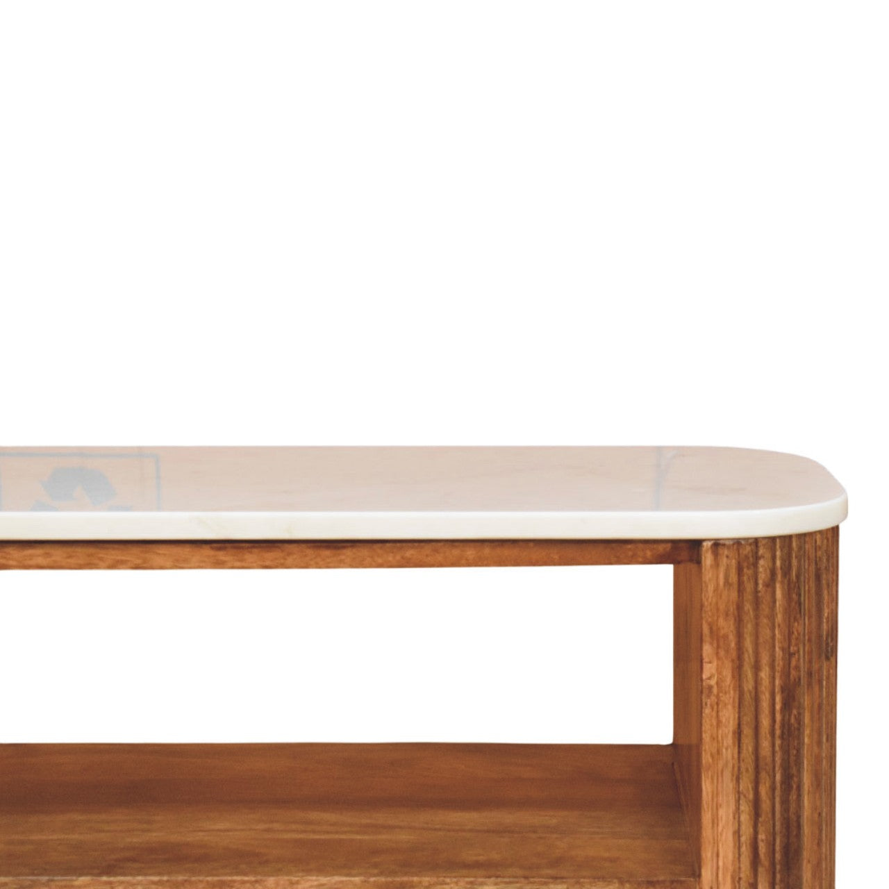 The Marble Top Entryway Bench
