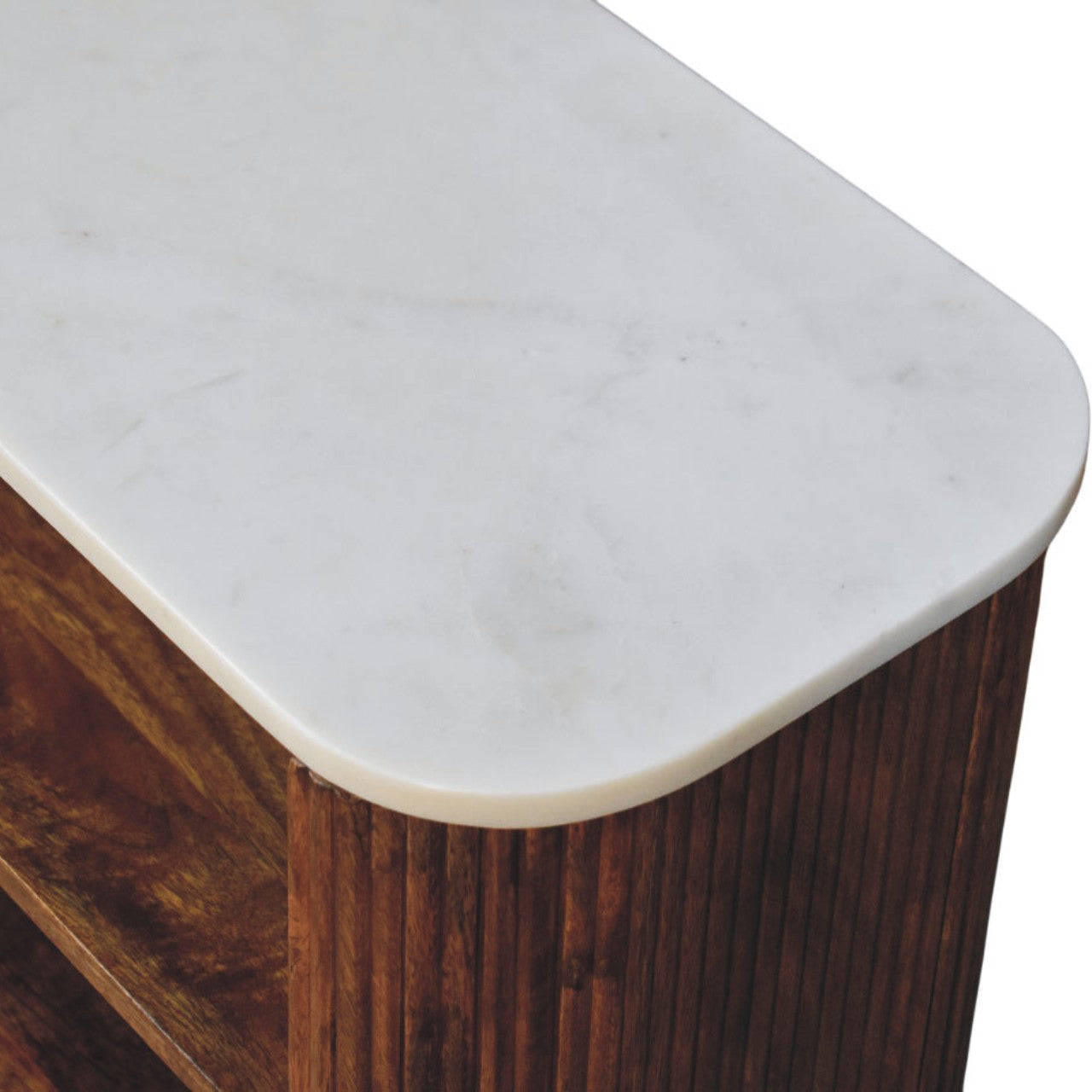 The Marble Top Entryway Bench