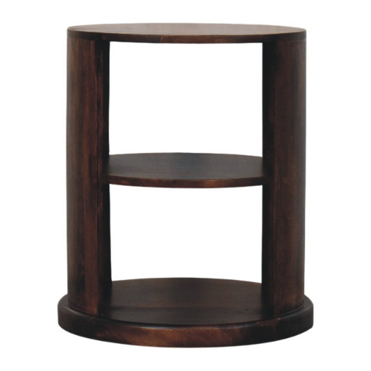 The Two-Tier Circular Side Table